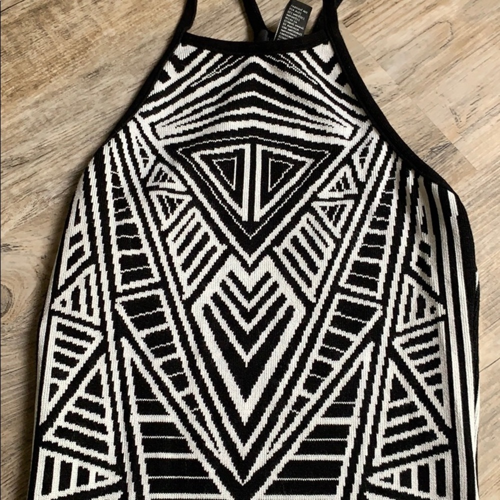 Pattern Sporty Bodycon Dress